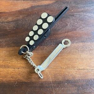 Vintage 1986 Marchon Tune Ups Toy Car Gas Pedal & Wrench Tool Keychain